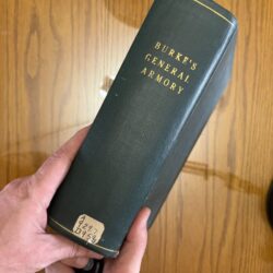 Burke's General Armory Armorie of England Scotland Ireland 1842 First Edition