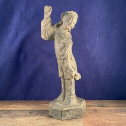 Large Vintage Kwan Yin Statue Plaster with Cement Finish 6"L x 4"W x 13.5"H | eBay
