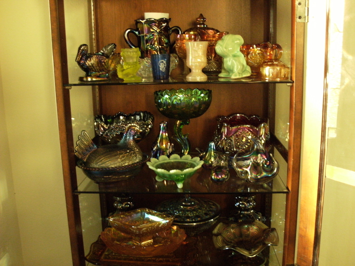 Carnival Glass Iridescent Memories