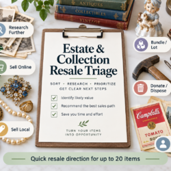 Estate & Collection Resale Triage