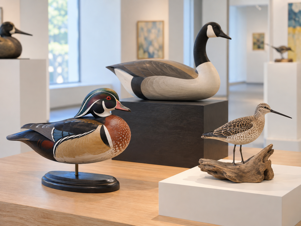 Decorative and Modern Decoys