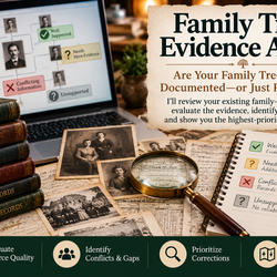Family Tree Evidence Audit